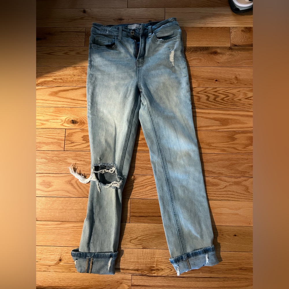 Vervet Slim Straight Jeans style V2218 - Picture 4 of 10